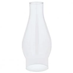 7-1/2 in. Handblown Clear Chimney with 2-5/8 in. Fitter and 3-1/2 in. Bulge by Westinghouse