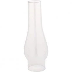 10 in. Handblown Clear Chimney with 2-5/8 in. Fitter and 3-5/8 in. Bulge by Westinghouse