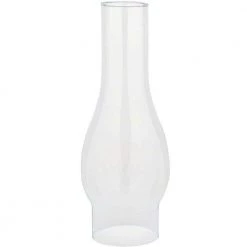 10 in. Handblown Clear Chimney with 3 in. Fitter and 4 in. Bulge by Westinghouse