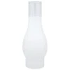 10 in. Handblown 3/4 Frosted Chimney with 3 in. Fitter and 4 in. Bulge by Westinghouse