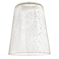 5-3/4 in. Clear Seeded Cone Shade with 2-1/4 in. Fitter and 4-3/4 in. Width by Westinghouse