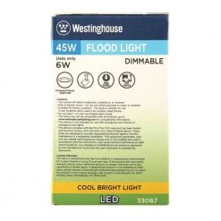 45W Equivalent Cool Bright PAR16 Dimmable LED Flood Light Bulb by Westinghouse -Westinghouse Shop clear westinghouse led light bulbs 3306700 1f 1000