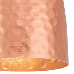 1-Light Hammered Copper Mini Pendant by Westinghouse 8 1-Light Hammered Copper Mini Pendant by Westinghouse -Westinghouse Shop copper westinghouse pendant lights 6105400 1f 1000