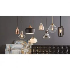 1-Light Hammered Copper Mini Pendant by Westinghouse 9 1-Light Hammered Copper Mini Pendant by Westinghouse -Westinghouse Shop copper westinghouse pendant lights 6105400 44 1000