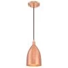 1-Light Hammered Copper Mini Pendant by Westinghouse
