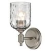 Basset 1-Light Dark Pewter Wall Mount Sconce by Westinghouse