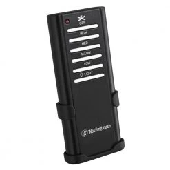 Chambers 60 in. Integrated LED Distressed Aluminum Ceiling Fan with Light Kit and Remote Control by Westinghouse -Westinghouse Shop distressed aluminum westinghouse ceiling fans with lights 7220400 1f 1000