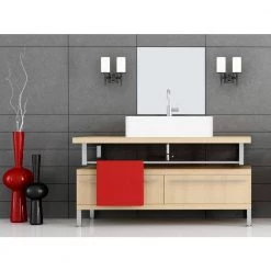 Courtfield 2-Light Distressed Aluminum Wall Mount Bath Light by Westinghouse -Westinghouse Shop distressed aluminum westinghouse vanity lighting 6324900 31 1000