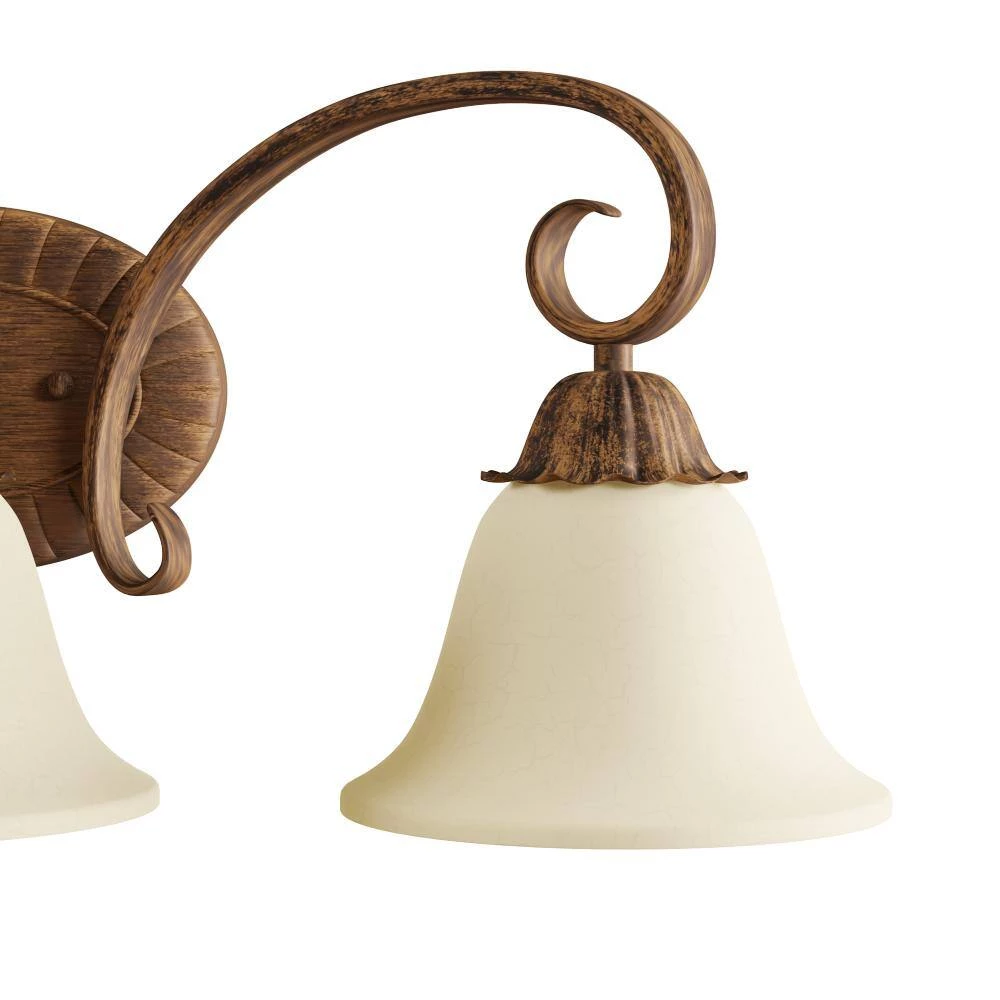 Regal Springs 3-Light Ebony Gold Wall Fixture by Westinghouse 2 Regal Springs 3-Light Ebony Gold Wall Fixture by Westinghouse - Image 2