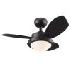 Wengue 30 in. Integrated LED Espresso Ceiling Fan with Light Kit by Westinghouse