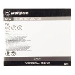 65W Equivalent Warm White BR30 Dimmable LED Flood Light Bulb (12-Pack) by Westinghouse -Westinghouse Shop frost westinghouse led light bulbs 0517400 1f 1000