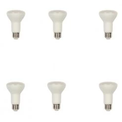 50W Equivalent Soft White R20 Dimmable LED Light Bulb (6-Pack) by Westinghouse
