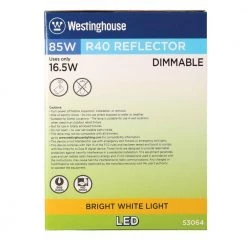85-Watt Equivalent Bright White R40 Dimmable LED Light Bulb by Westinghouse 11 85-Watt Equivalent Bright White R40 Dimmable LED Light Bulb by Westinghouse -Westinghouse Shop frost westinghouse led light bulbs 5306400 1f 1000