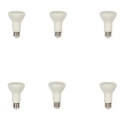 50W Equivalent Bright White R20 Dimmable LED Light Bulb (6 pack) by Westinghouse