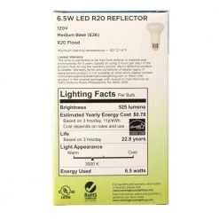 50W Equivalent Bright White R20 Dimmable LED Light Bulb (6 pack) by Westinghouse -Westinghouse Shop frost westinghouse led light bulbs 5316120 76 1000