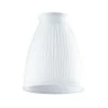 5 in. Frosted Pleated Shade with 2-1/4 in. Fitter and 4-1/4 in. Width by Westinghouse