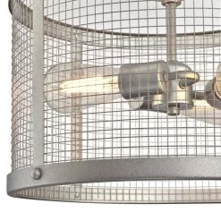 Emmett 3-Light Galvanized Steel Pendant by Westinghouse -Westinghouse Shop galvanized steel westinghouse chandeliers 6371200 1f 1000