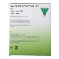 100W Equivalent Green PAR38 LED Weatherproof Flood Light Bulb by Westinghouse -Westinghouse Shop green westinghouse colored light bulbs 3314900 76 1000