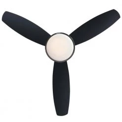 Alloy LED 52 in. Integrated LED Gun Metal Ceiling Fan with Light Kit and Remote Control by Westinghouse -Westinghouse Shop gun metal westinghouse ceiling fans with lights 7220300 c3 1000