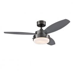 Alloy 42 in. LED Gun Metal Ceiling Fan with Light Kit by Westinghouse 8 Alloy 42 in. LED Gun Metal Ceiling Fan with Light Kit by Westinghouse -Westinghouse Shop gun metal westinghouse ceiling fans with lights 7221500 1f 1000