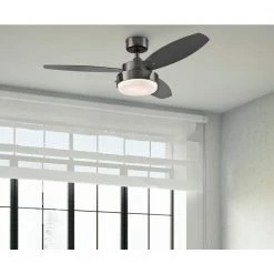 Alloy 42 in. LED Gun Metal Ceiling Fan with Light Kit by Westinghouse 9 Alloy 42 in. LED Gun Metal Ceiling Fan with Light Kit by Westinghouse -Westinghouse Shop gun metal westinghouse ceiling fans with lights 7221500 31 1000