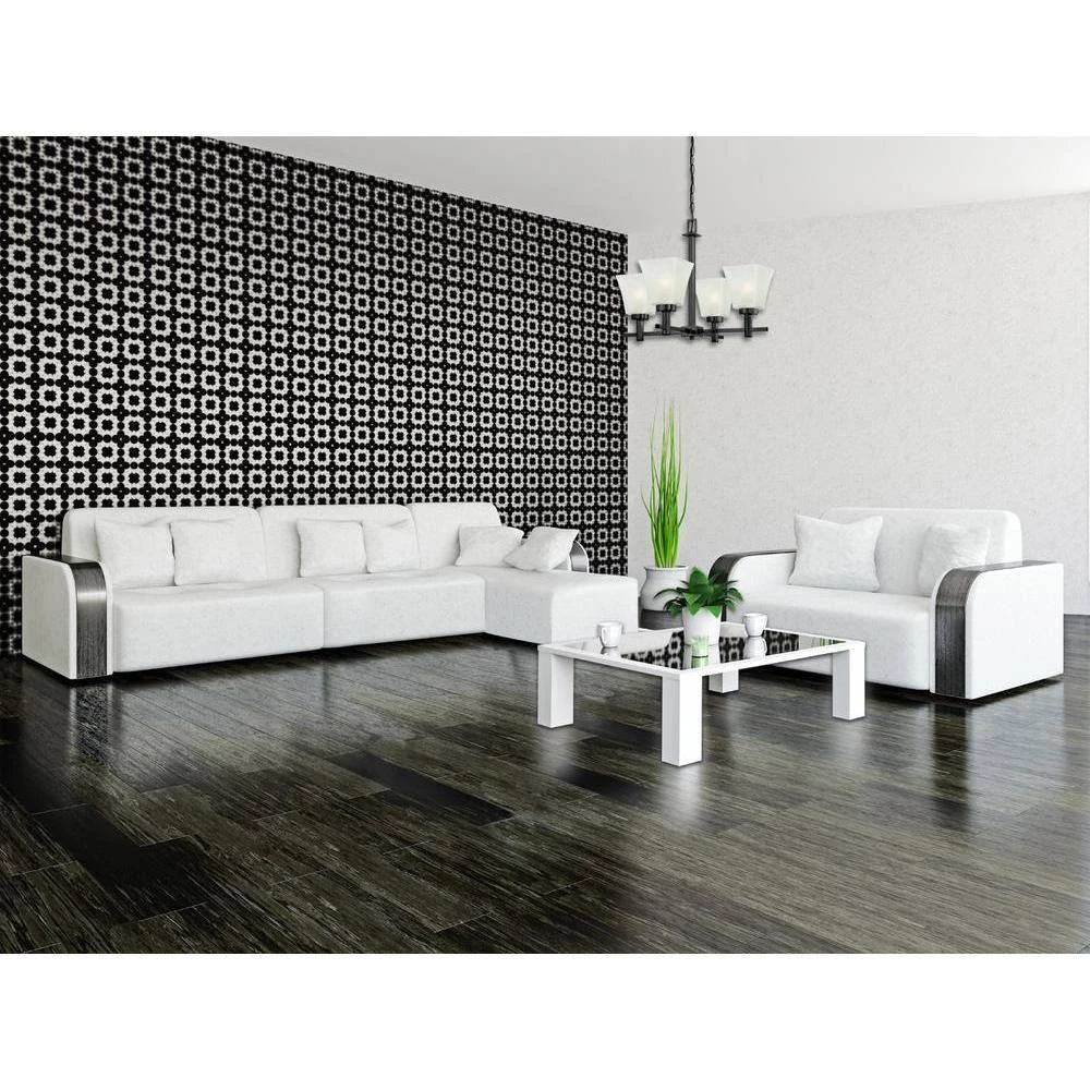 Wilkes 4-Light Gun Metal Chandelier by Westinghouse 2 Wilkes 4-Light Gun Metal Chandelier by Westinghouse - Image 2