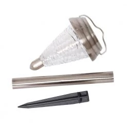 Solar Stainless Steel LED Path Light with Portable Hanging Lantern (8-Pack) by Westinghouse -Westinghouse Shop gun metal westinghouse path lights sr02aa01h 11 2 4f 1000