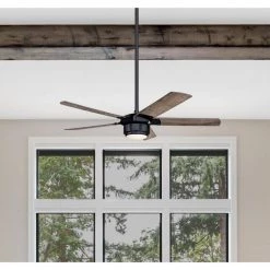 Morris 52 in. LED Iron Ceiling Fan with Light Fixture and Remote Control by Westinghouse -Westinghouse Shop iron westinghouse ceiling fans with lights 7225900 31 1000