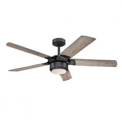 Morris 52 in. LED Iron Ceiling Fan with Light Fixture and Remote Control by Westinghouse