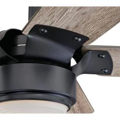 Morris 52 in. LED Iron Ceiling Fan with Light Fixture and Remote Control by Westinghouse -Westinghouse Shop iron westinghouse ceiling fans with lights 7225900 c3 1000