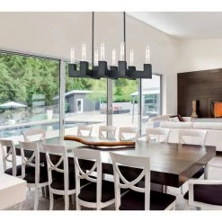 Skybridge 8-Light Iron LED Chandelier by Westinghouse -Westinghouse Shop iron westinghouse chandeliers 6350300 31 1000