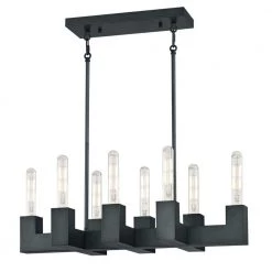 Skybridge 8-Light Iron LED Chandelier by Westinghouse