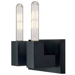 Skybridge 2-Light Iron Dimmable LED Wall Mount Bath Vanity Light with LED bulb by Westinghouse -Westinghouse Shop iron westinghouse vanity lighting 6350600 4f 1000