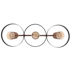 Ariana 3-Light Matte Black Chandelier with Copper Shades by Westinghouse -Westinghouse Shop matte black copper westinghouse chandeliers 6368900 fa 1000