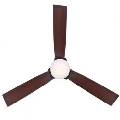 Evan 52 in. LED Matte Black Ceiling Fan with Light Fixture and Remote Control by Westinghouse -Westinghouse Shop matte black westinghouse ceiling fans with lights 7227000 1f 1000