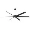 Widespan 100 in. Matte Black DC Motor Ceiling Fan with Remote Control by Westinghouse