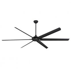 Widespan 100 in. Matte Black DC Motor Ceiling Fan with Remote Control by Westinghouse