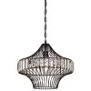 1-Light Matte Black Pendant by Westinghouse