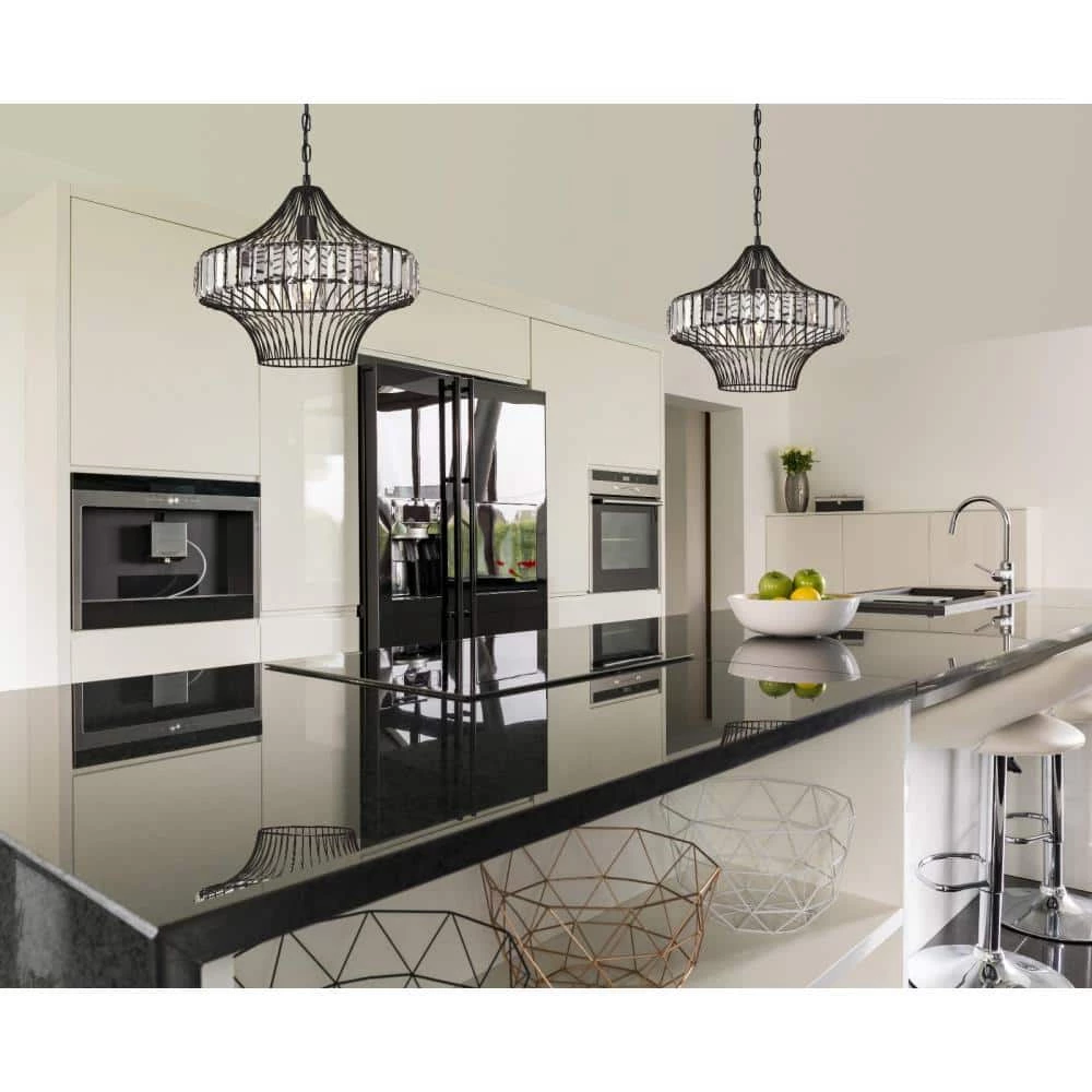 1-Light Matte Black Pendant by Westinghouse 2 1-Light Matte Black Pendant by Westinghouse - Image 2