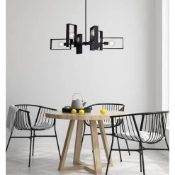 Porter 6-Light Matte Black Chandelier by Westinghouse 11 Porter 6-Light Matte Black Chandelier by Westinghouse -Westinghouse Shop matte black westinghouse chandeliers 6575600 31 1000