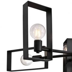 Porter 6-Light Matte Black Chandelier by Westinghouse 8 Porter 6-Light Matte Black Chandelier by Westinghouse -Westinghouse Shop matte black westinghouse chandeliers 6575600 4f 1000