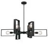 Porter 6-Light Matte Black Chandelier by Westinghouse