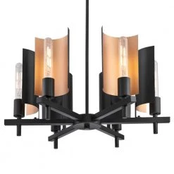 Sirino 6-Light Matte Black Chandelier by Westinghouse -Westinghouse Shop matte black westinghouse chandeliers 6575800 1f 1000