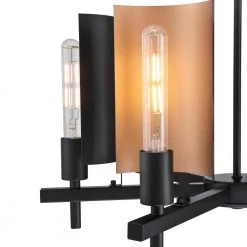 Sirino 6-Light Matte Black Chandelier by Westinghouse -Westinghouse Shop matte black westinghouse chandeliers 6575800 4f 1000