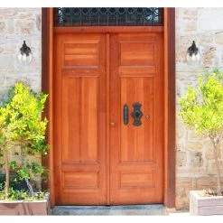 Eddystone 1-Light Matte Black Outdoor Wall Mount Sconce with Clear Seeded Glass by Westinghouse -Westinghouse Shop matte black westinghouse outdoor sconces 6121300 44 1000