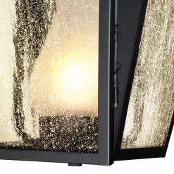 Valley Forge Matte Black 1-Light Outdoor Wall Lantern Sconce by Westinghouse -Westinghouse Shop matte black westinghouse outdoor sconces 6312300 1f 1000