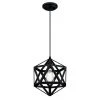 1-Light Matte Black Pendant by Westinghouse