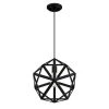 1-Light Matte Black Pendant by Westinghouse