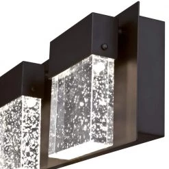 Cava II 21-Watt Matte Black Integrated LED Wall Mount Bath Light by Westinghouse 9 Cava II 21-Watt Matte Black Integrated LED Wall Mount Bath Light by Westinghouse -Westinghouse Shop matte black westinghouse vanity lighting 6372600 1f 1000