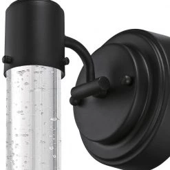 Cava 8-Watt Matte Black Integrated LED Wall Mount Sconce by Westinghouse -Westinghouse Shop matte black westinghouse wall sconces 6372400 4f 1000